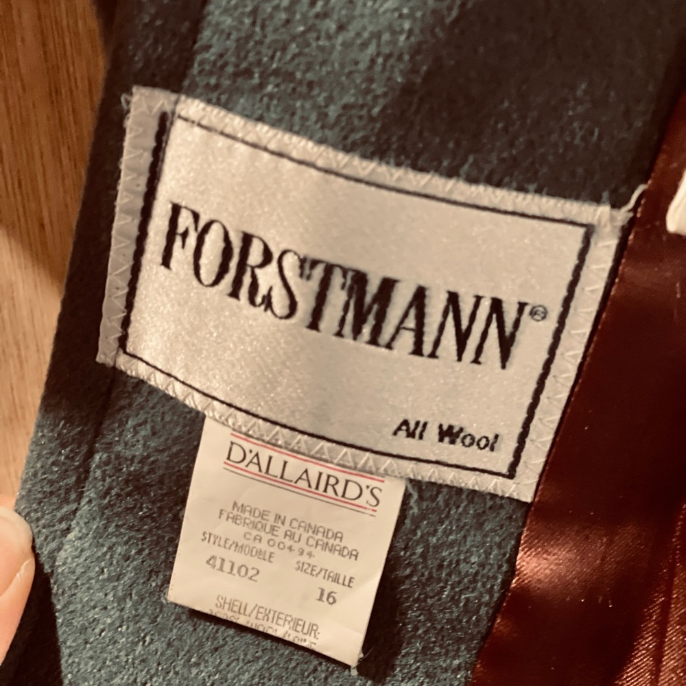 Vintage Wool Trench coat